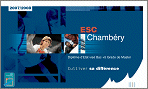 Plaquette ESC Chamb&eacute;ry 2008